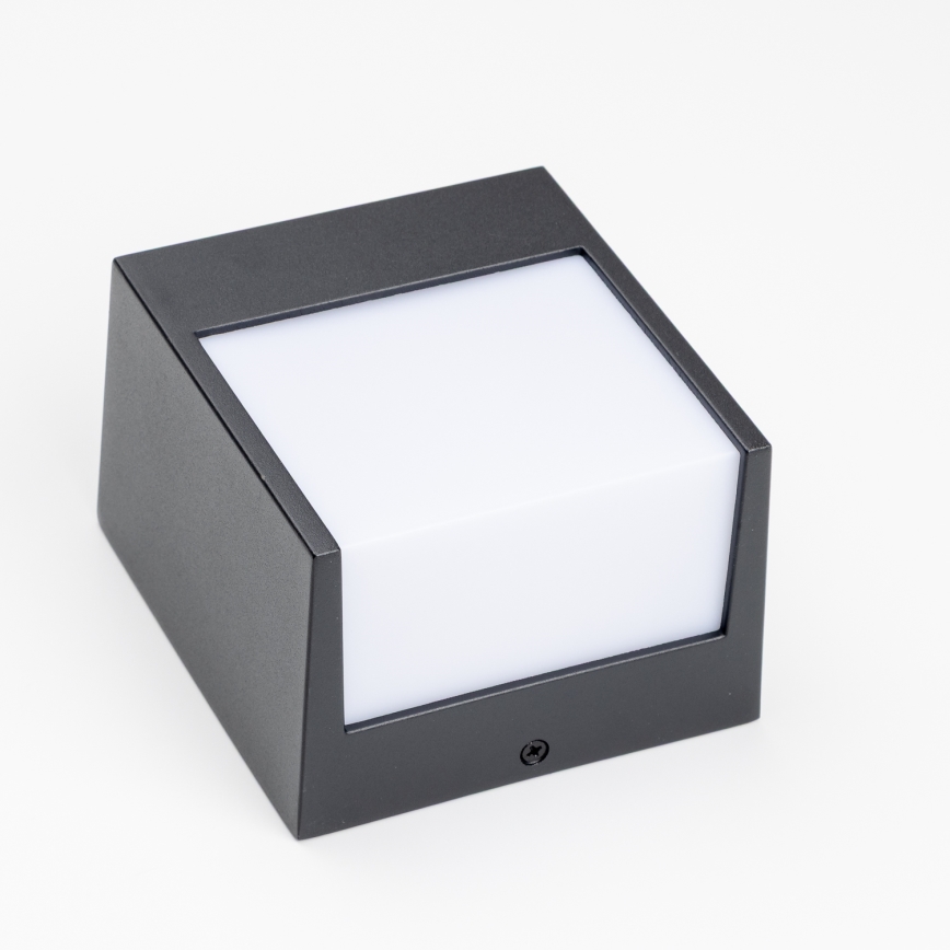 Brilagi - LED Outdoor wall light TERNI LED/12W/230V black IP44