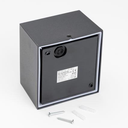 Brilagi - LED Outdoor wall light TERNI LED/12W/230V black IP44