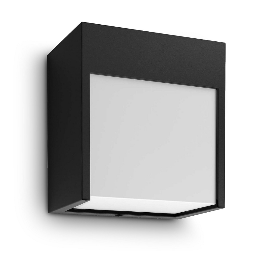 Brilagi - LED Outdoor wall light TERNI LED/12W/230V black IP44