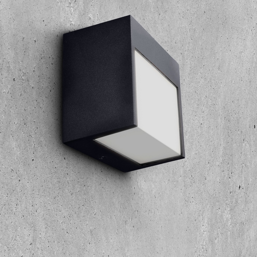 Brilagi - LED Outdoor wall light TERNI LED/12W/230V black IP44