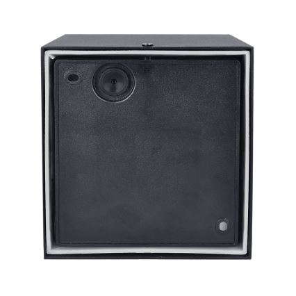 Brilagi - LED Outdoor wall light TERNI LED/12W/230V black IP44