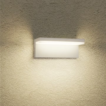 Brilagi - LED Outdoor Wall Light TESSI LED/10W/230V white IP54