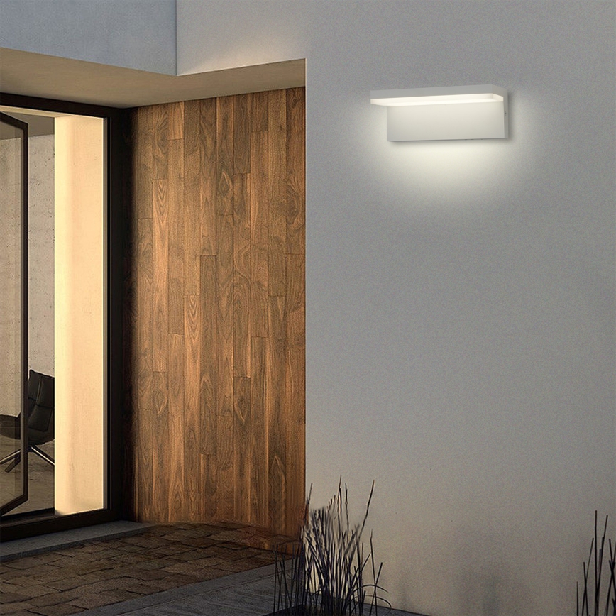 Brilagi - LED Outdoor Wall Light TESSI LED/10W/230V white IP54
