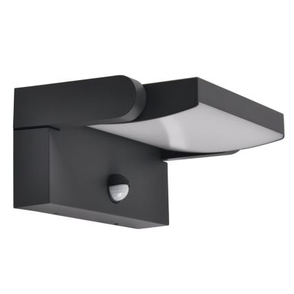 Brilagi - LED Outdoor wall light with a sensor ANKLE LED/18W/230V 3000K IP65 anthracite