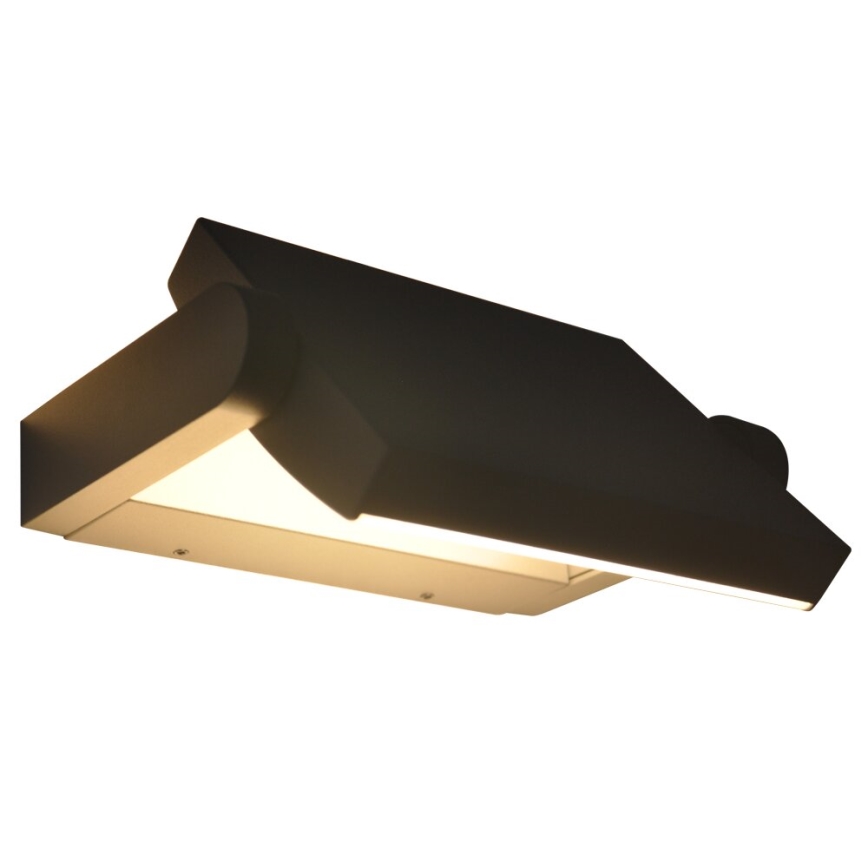 Brilagi - LED Outdoor wall light with a sensor ANKLE LED/18W/230V 3000K IP65 anthracite