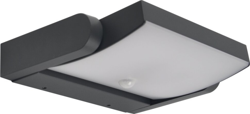 Brilagi - LED Outdoor wall light with a sensor ANKLE LED/18W/230V 4000K IP65 anthracite