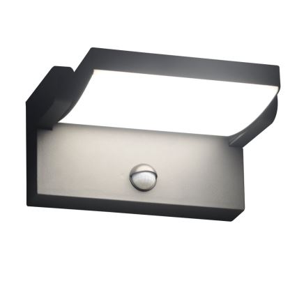 Brilagi - LED Outdoor wall light with a sensor ANKLE LED/18W/230V 4000K IP65 anthracite