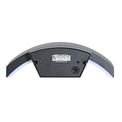 Brilagi - LED Outdoor wall light with a sensor ARCELO LED/8W/230V IP54
