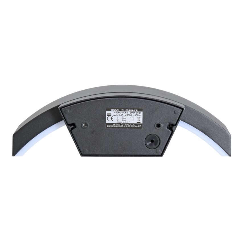 Brilagi - LED Outdoor wall light with a sensor ARCELO LED/8W/230V IP54