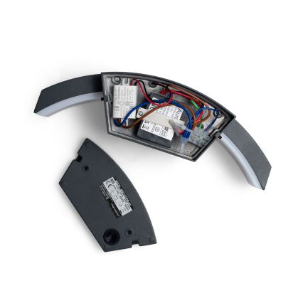 Brilagi - LED Outdoor wall light with a sensor ARCELO LED/8W/230V IP54