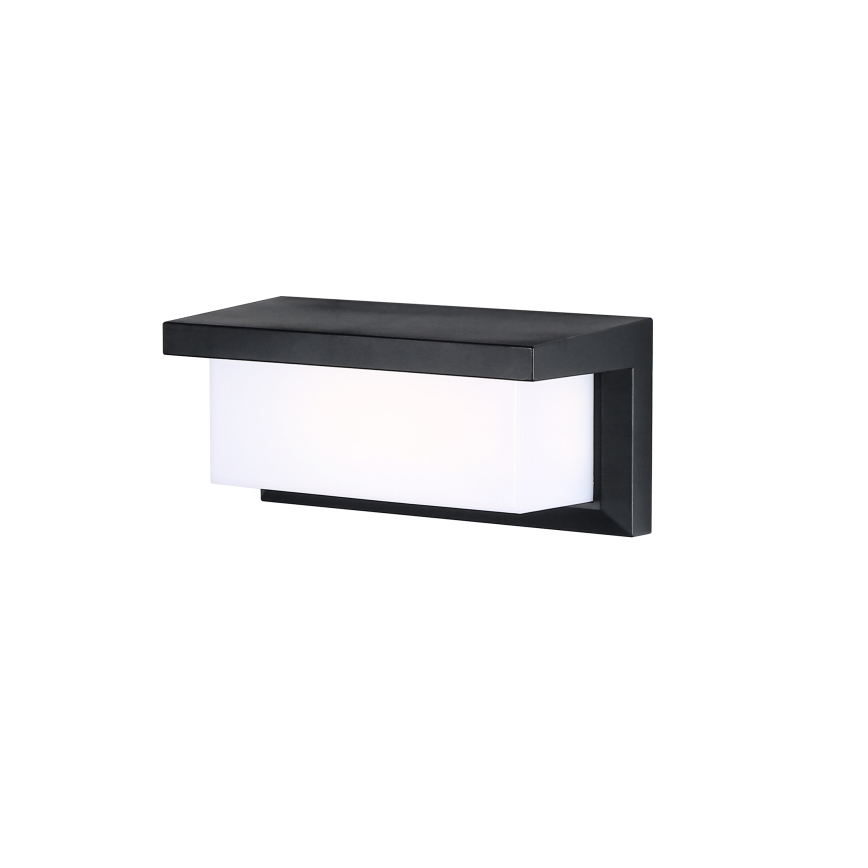 Brilagi - LED Outdoor wall light with a sensor BRICKY LED/12W/230V black IP54