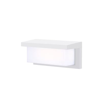 Brilagi - LED Outdoor wall light with a sensor BRICKY LED/12W/230V white IP54