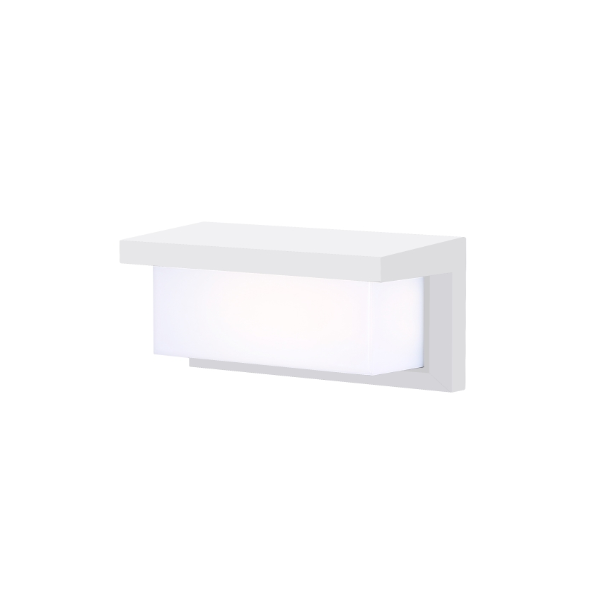 Brilagi - LED Outdoor wall light with a sensor BRICKY LED/12W/230V white IP54