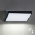 Brilagi - LED Outdoor wall light with a sensor TRIANGLE LED/20W/230V black IP65