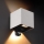 Brilagi - LED Outdoor Wall Light with Sensor CUBE LED/6W/230V grey IP65