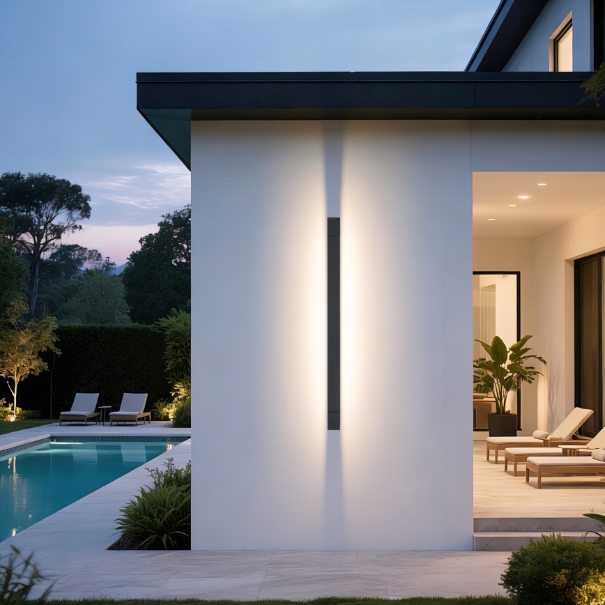 Brilagi - LED Outdoor Wall Light AQUA LINE LED/36W/230V 120 cm IP44 Anthracite CRI 90