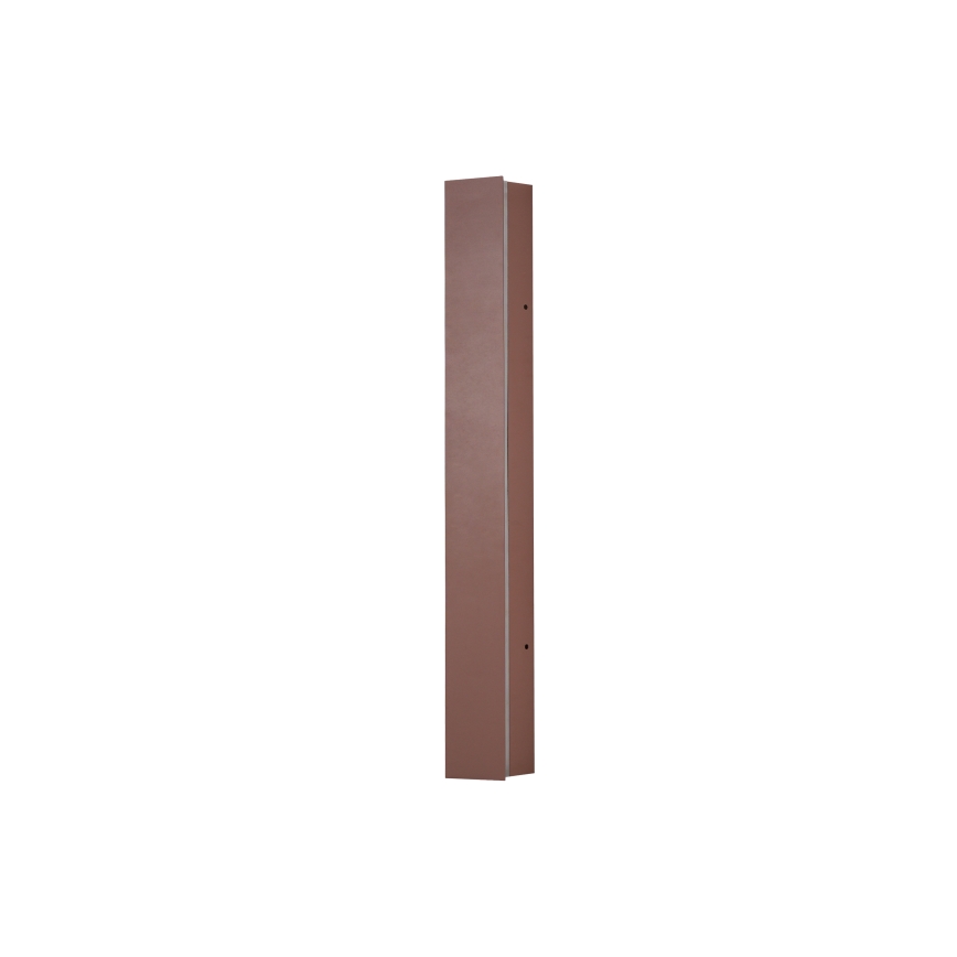 Brilagi - LED Outdoor Wall Light LINEAR LED/8W/230V 3000K IP65 30 cm Brown CRI 90
