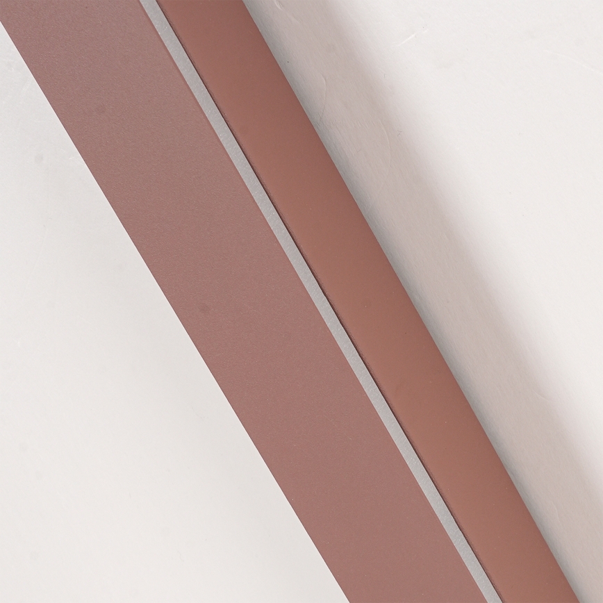 Brilagi - LED Outdoor Wall Light LINEAR LED/8W/230V 3000K IP65 30 cm Brown CRI 90