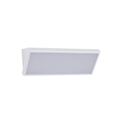 Brilagi - LED Outdoor Wall Light with Sensor TRIANGLE LED/42W/230V 45 cm White IP65