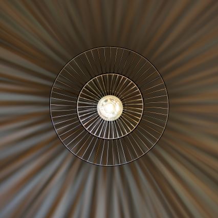 Brilagi - LED pendant lamp on cable CERIA WIRE 1xE27/40W/230V Ø 38 cm black