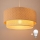 Brilagi - LED Pendant Lamp on Cord BOHO BOBO 1xE27/10W/230V Ø 40 cm polka dots beige/cream