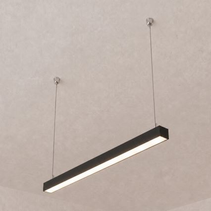 Brilagi - FULLDAY LED Pendant Light LED/10/15/20W/230V 2700/4000/6000K 60 cm black
