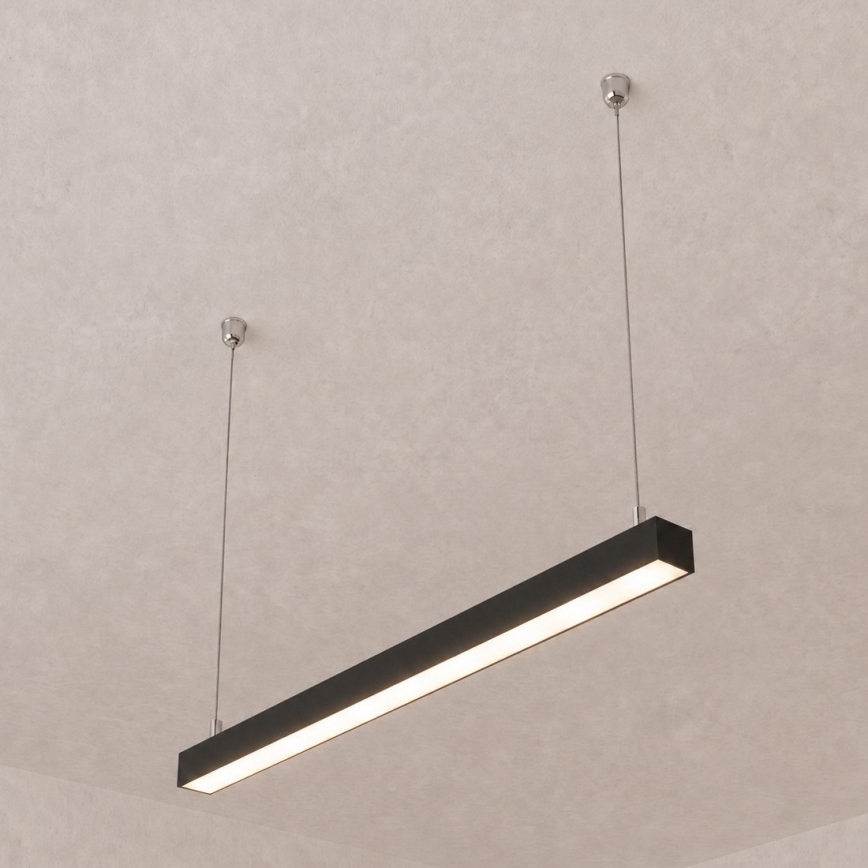 Brilagi - FULLDAY LED Pendant Light LED/10/15/20W/230V 2700/4000/6000K 60 cm black