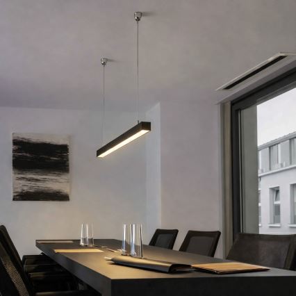 Brilagi - FULLDAY LED Pendant Light LED/10/15/20W/230V 2700/4000/6000K 60 cm black