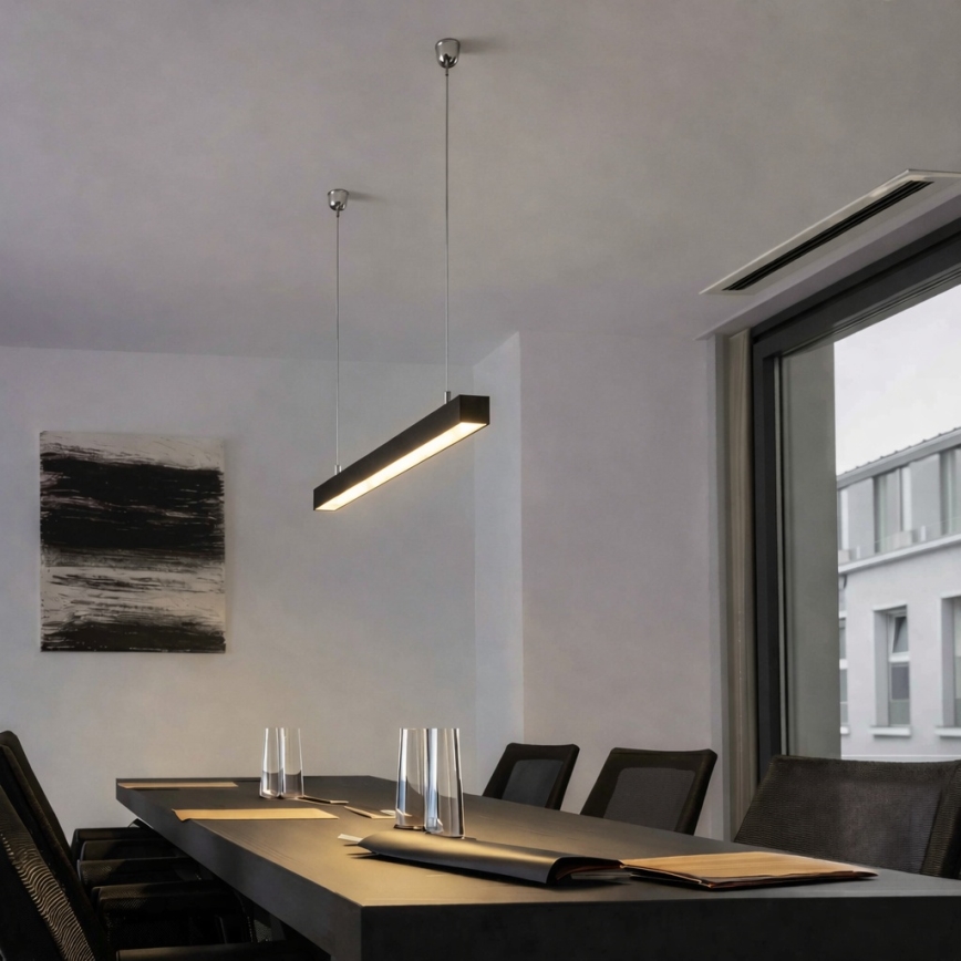 Brilagi - FULLDAY LED Pendant Light LED/10/15/20W/230V 2700/4000/6000K 60 cm black