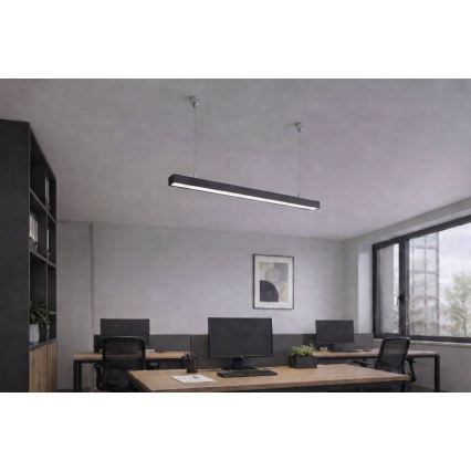 Brilagi - FULLDAY LED Pendant Light LED/10/15/20W/230V 2700/4000/6000K 60 cm black