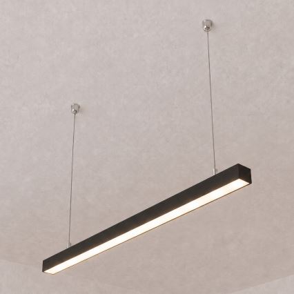 Brilagi - LED Pendant Light FULLDAY LED/20/30/40W/230V 2700/4000/6000K 120 cm black