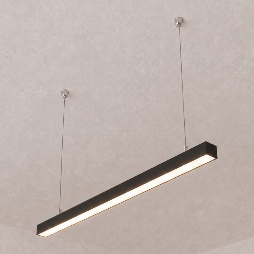 Brilagi - LED Pendant Light FULLDAY LED/20/30/40W/230V 2700/4000/6000K 120 cm black