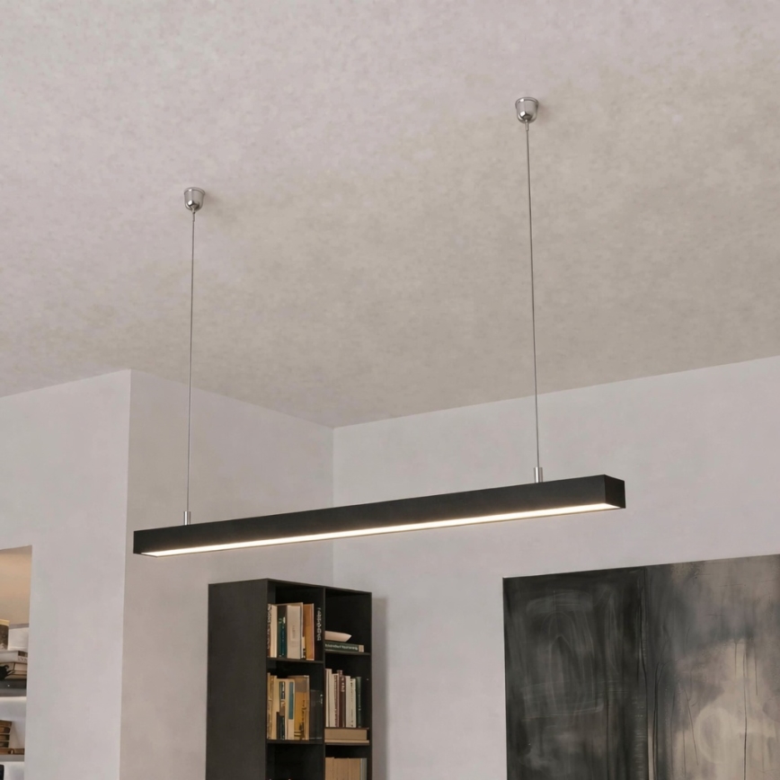 Brilagi - LED Pendant Light FULLDAY LED/20/30/40W/230V 2700/4000/6000K 120 cm black