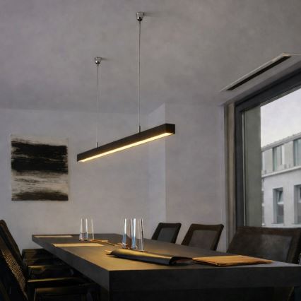 Brilagi - LED Pendant Light FULLDAY LED/20/30/40W/230V 2700/4000/6000K 120 cm black