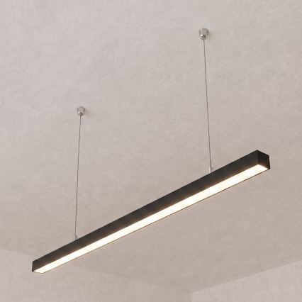 Brilagi - FULLDAY LED Pendant Light, 30/40/50W, 230V, 2700/4000/6000K, 150 cm, Black