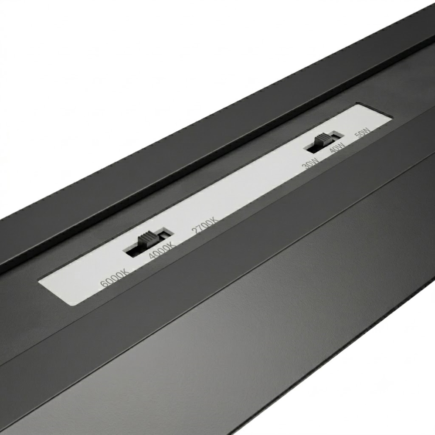 Brilagi - FULLDAY LED Pendant Light, 30/40/50W, 230V, 2700/4000/6000K, 150 cm, Black