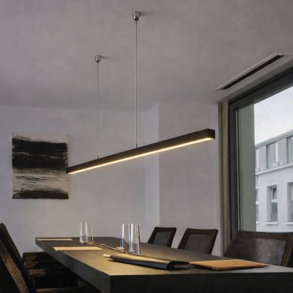Brilagi - FULLDAY LED Pendant Light, 30/40/50W, 230V, 2700/4000/6000K, 150 cm, Black
