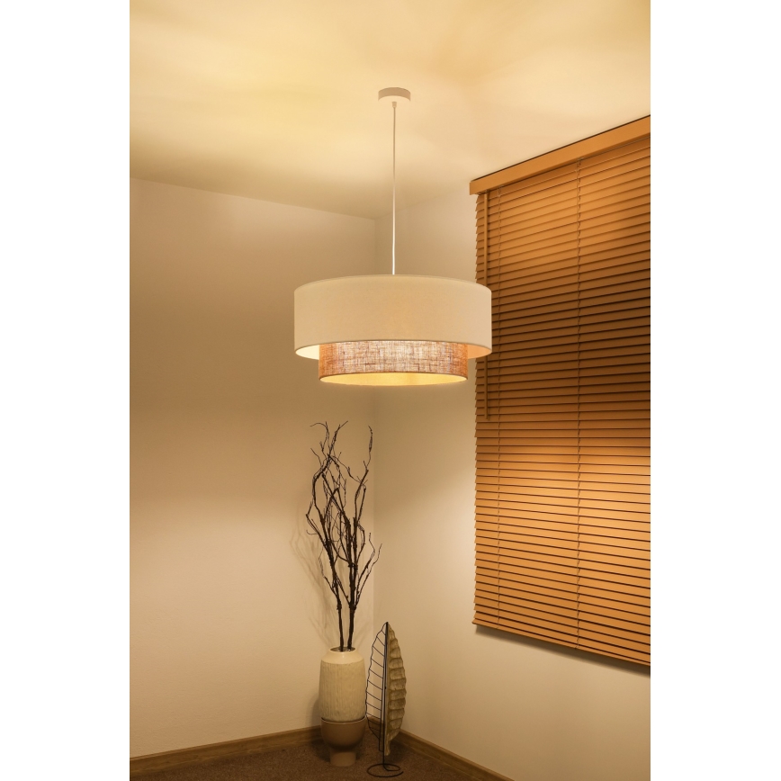 Brilagi - LED Pendant Light on Cable, Boho Style, 3xE27/15W/230V, Ø 60 cm