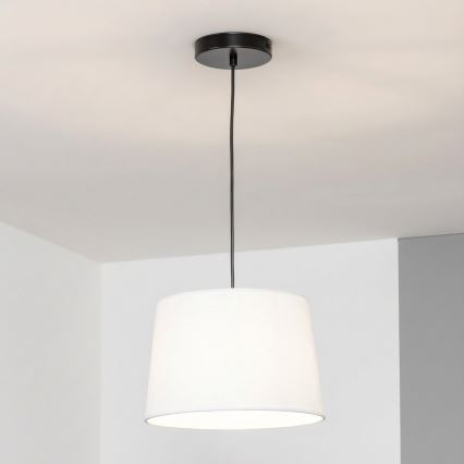 Brilagi - LED Pendant Light on Cable CERIA 1xE27/40W/230V Ø 30 cm White