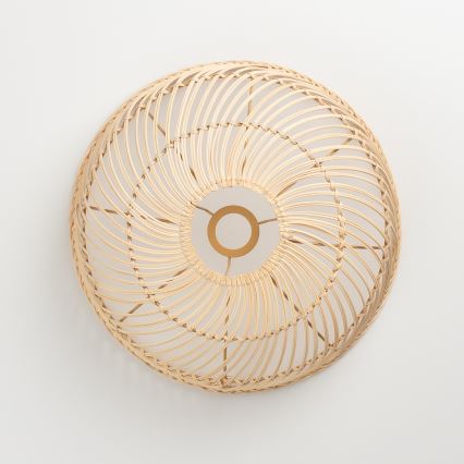 Brilagi - LED pendant light on cable CERIA BOHO 1xE27/40W/230V Ø 40 cm rattan