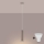 Brilagi - LED pendant light on cable CRESTO 1xGU10/10W/230V taupe