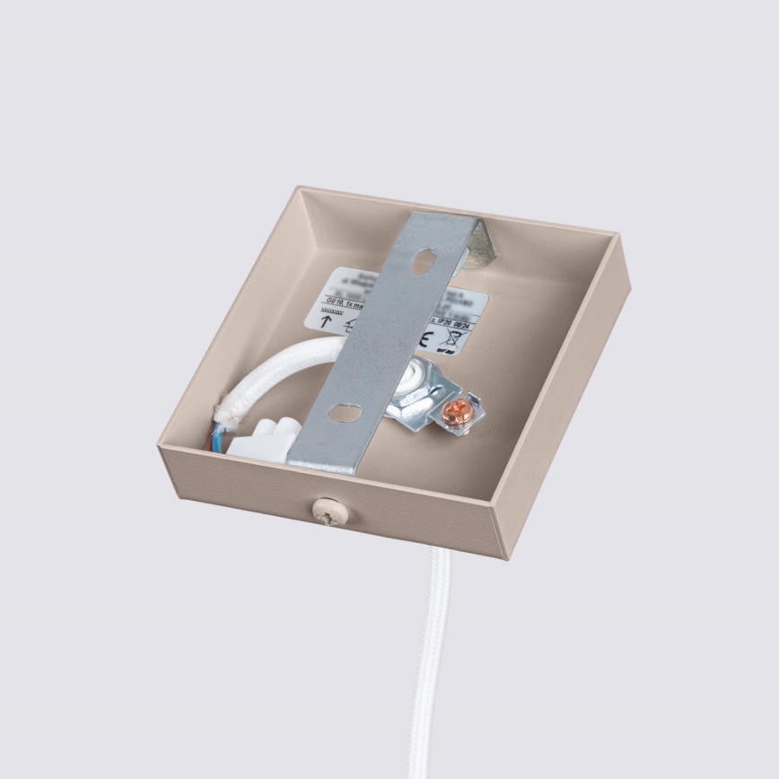 Brilagi - LED pendant light on cable CRESTO 1xGU10/10W/230V taupe