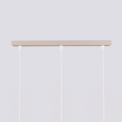Brilagi - LED Pendant Light on Cable CRESTO 3xGU10/10W/230V taupe