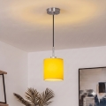 Brilagi - LED pendant light on cable NUBILA 1xE27/60W/230V Ø 14 cm black/yellow