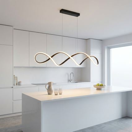 Brilagi - LED pendant on cable DNA LED/41W/230V 4100K black