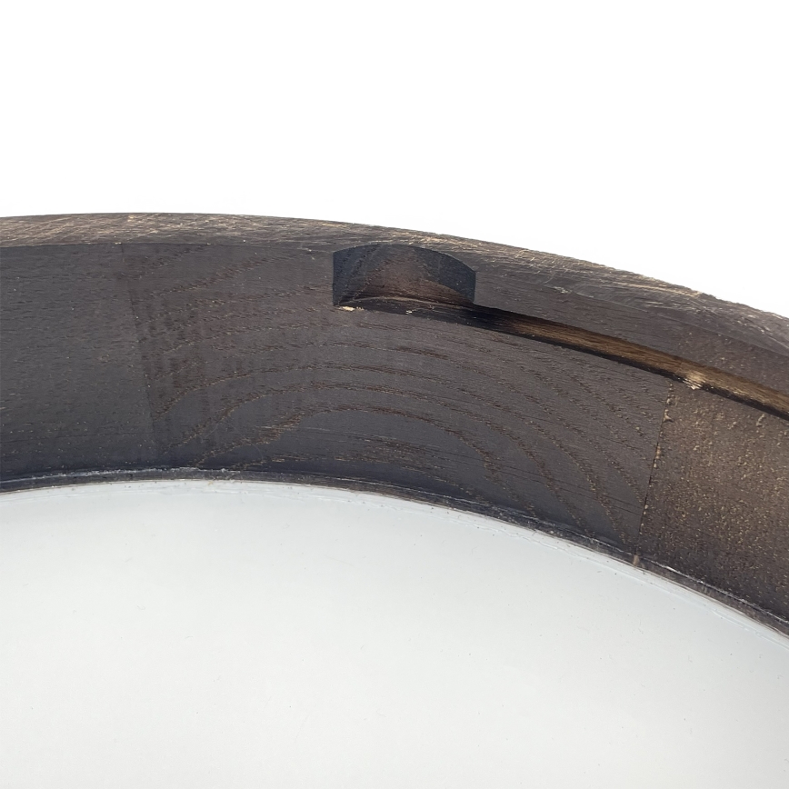 Brilagi - LED Pendant on Cord CARVALHO SMOKEY 3xE27/60W/230V Oak Ø 47.5 cm