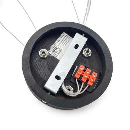 Brilagi - LED Pendant on Cord CARVALHO SMOKEY 3xE27/60W/230V Oak Ø 47.5 cm