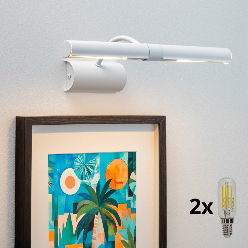 Brilagi - LED Picture light DANAE 2xE14/4W/230V 3000K white