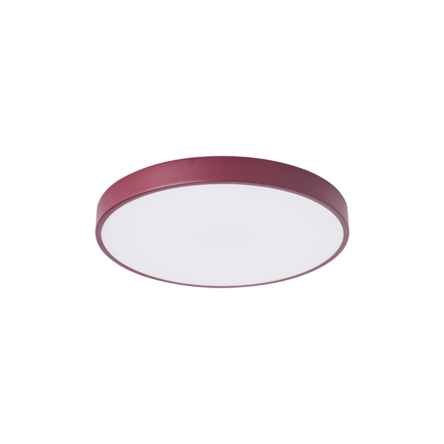 Brilagi - LED Ceiling Light POOL LED/48W/230V 3000/4000/6000K Ø 40 cm burgundy