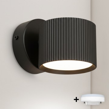 BRILAGI - LED RGB+CCT Dimmable wall-mounted spotlight STRIPY 1xGX53/14W/230V 2700-6500K Wi-Fi Tuya black